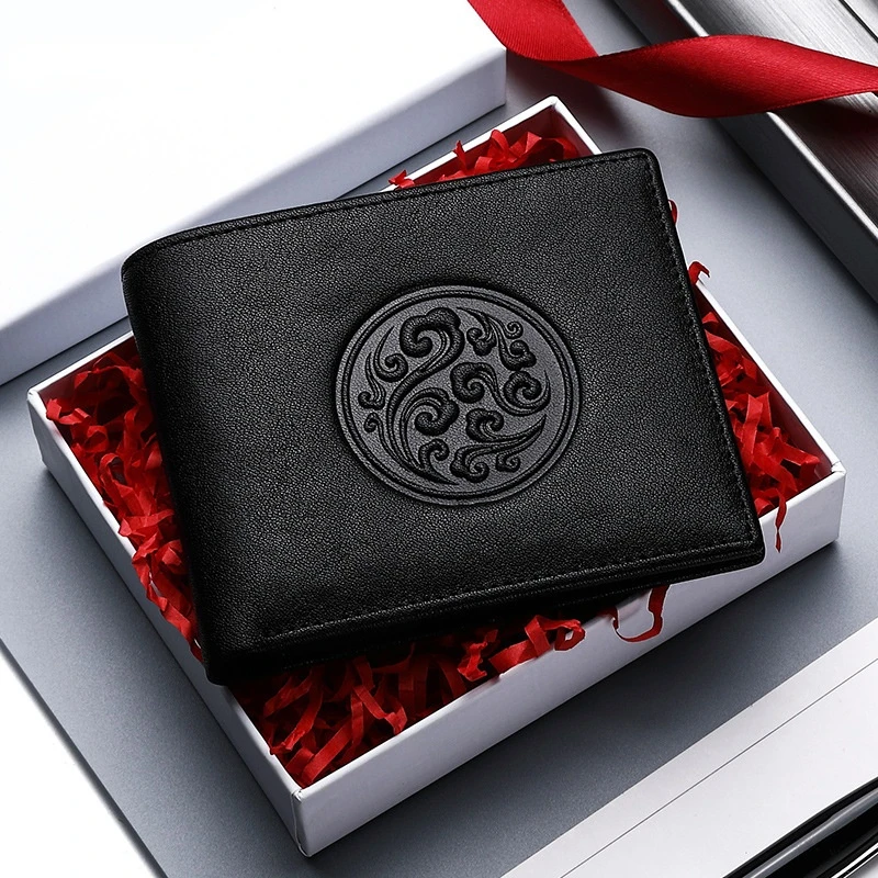 

2022 New cow Leather Wallet Men Clutch Holder purses credit card bagluxury designer flower pattern Leather short wallet