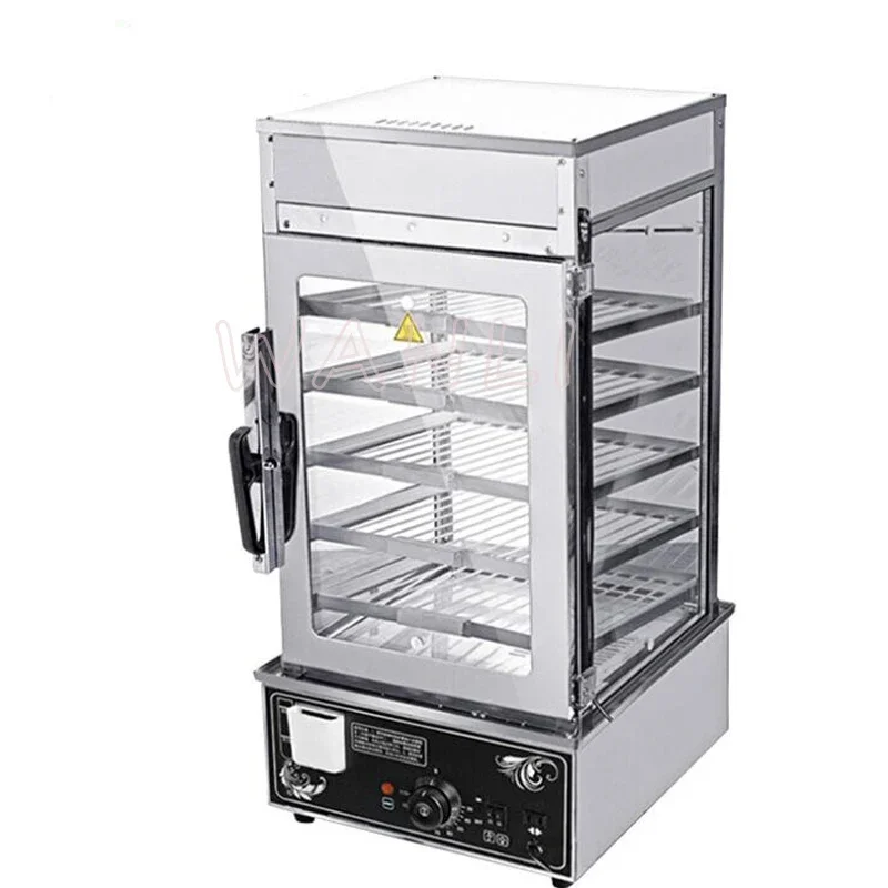 Печь для булочек на пару Коммерческая настольная изоляция Ящик приготовления