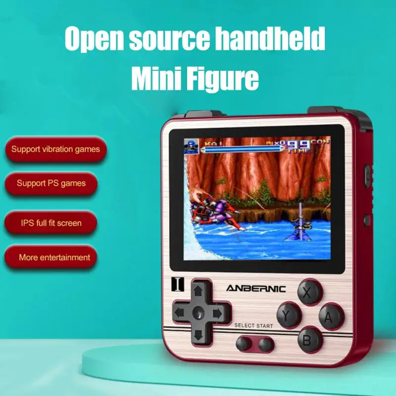 New RG280V RG351P Portable Handheld Game Player Open Source 64G Retro Mini Video Gaming Console Pocket Handheld Game Players