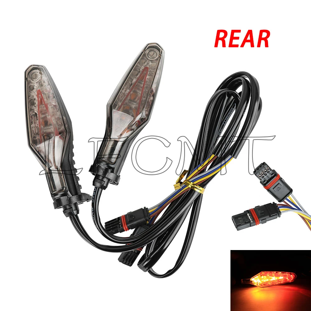 

Передние/задние светодиодные указатели поворота мотоцикла, мигающая лампа, подходит для BMW S1000XR R1250GS R 1250 GS ADV R1300GS F900GS