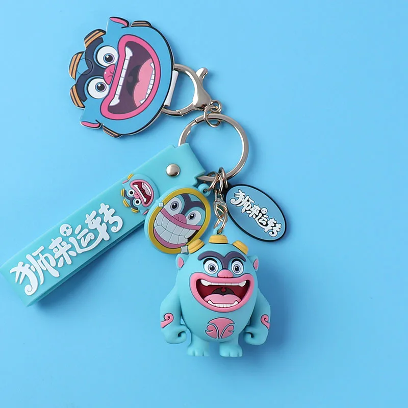 

DIY animation key chain lovely personalized key chain car key chain cartoon gift jewelry key chain bag hanging ornaments