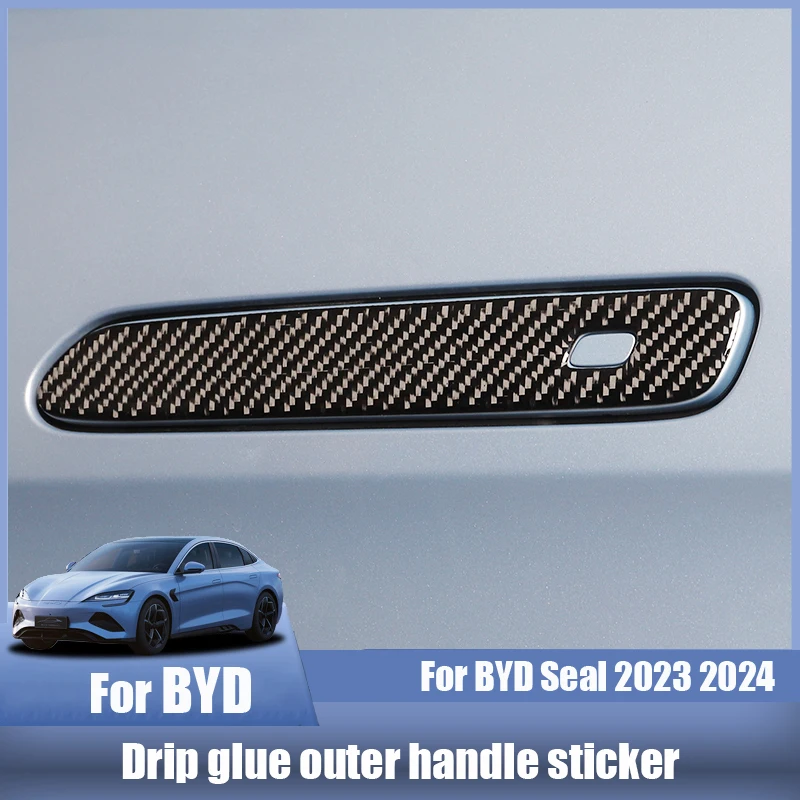 Для BYD Seal 2023 2024 капельный клей ручка внутренняя дверная чаша под крышкой