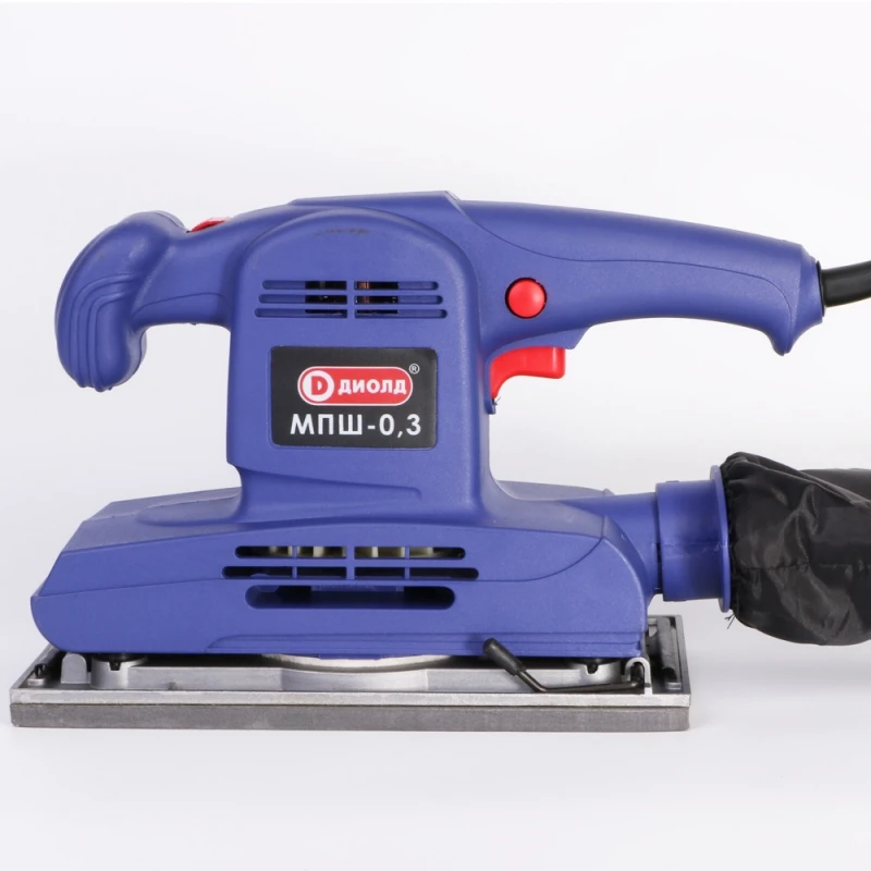Машина шлифовальная вибрационная Диолд МПШ-0 3 (Мощность 300 Вт подошва 227x115 мм