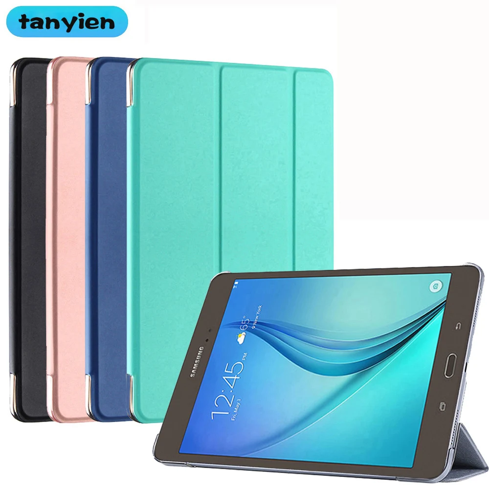 

Чехол для планшета Samsung Galaxy Tab A 9,7 & S Pen 2015, T550, T555, P550, P555, тройной Магнитный флип-чехол из искусственной кожи с подставкой