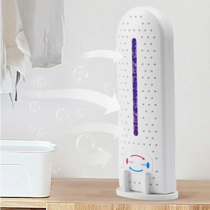 

Mini Portable Moisture Absorber Bathroom Interior Battery Powered Hotel Anti Damp Universal For Home Office Bedroom Accessories