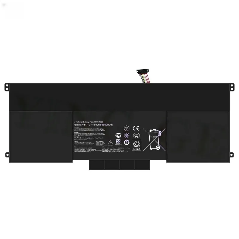 Фото Аккумулятор для ноутбука C32N1305 4500 мАч для ASUS UX301/UX301L/UX301LA/UX301LA-1A, литиевый, перезаряжаемый №2