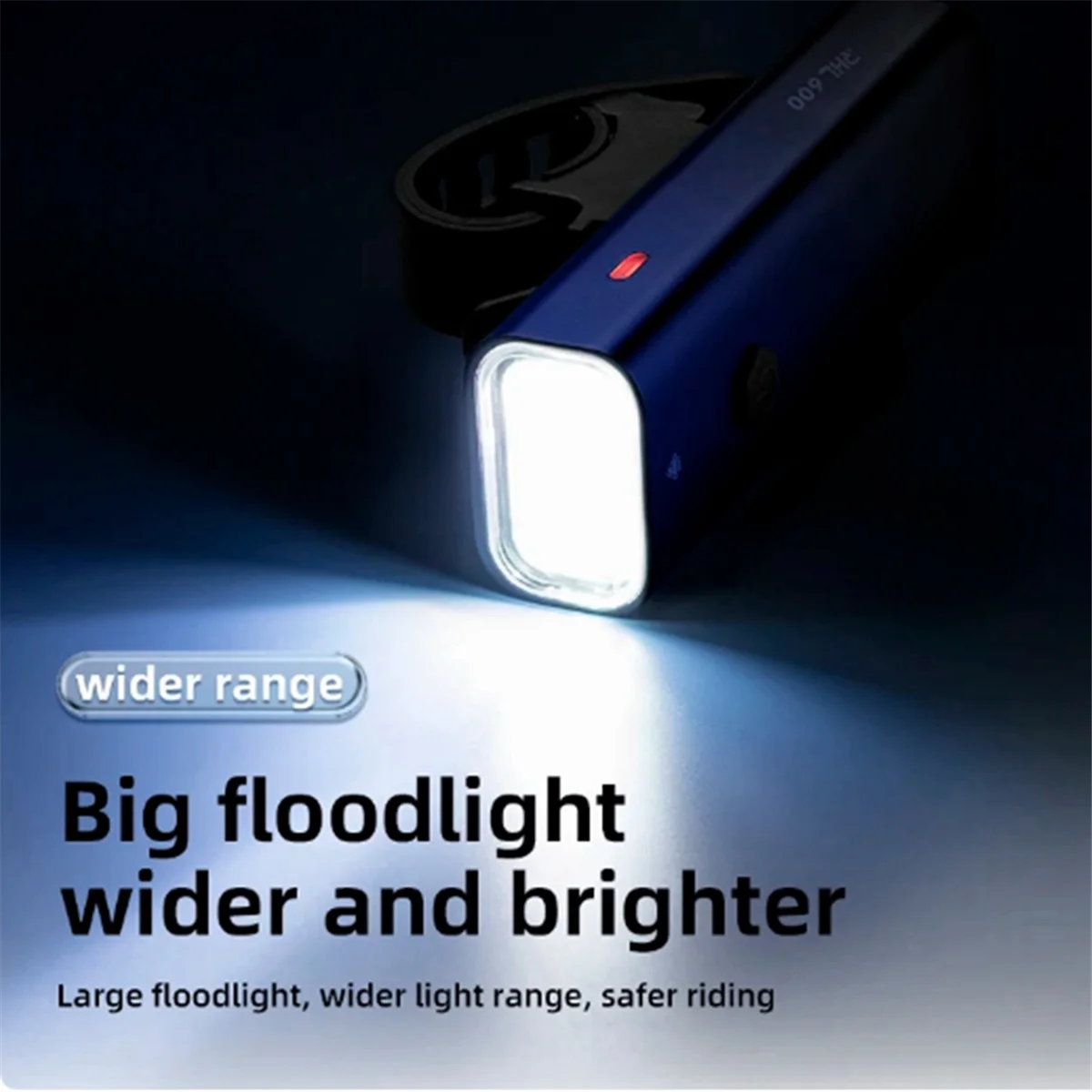 ROCKBROS 800LM USB перезаряжаемый передний фонарь для велосипеда велосипедная фара