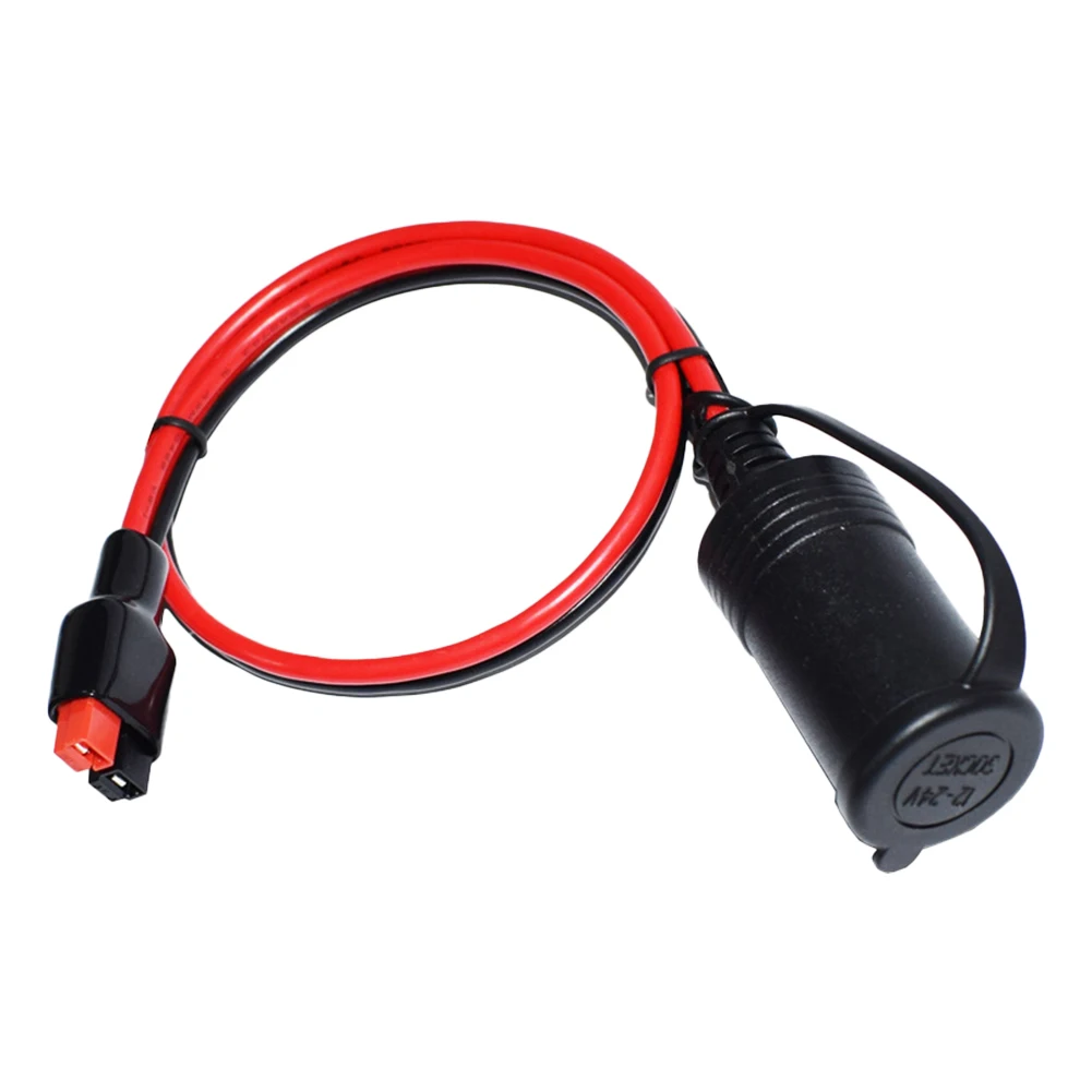 

45A Connector Plug Car Accessories Wiring Extension Device Transfer Outlet Adapter Female Lighter Power Electronics
