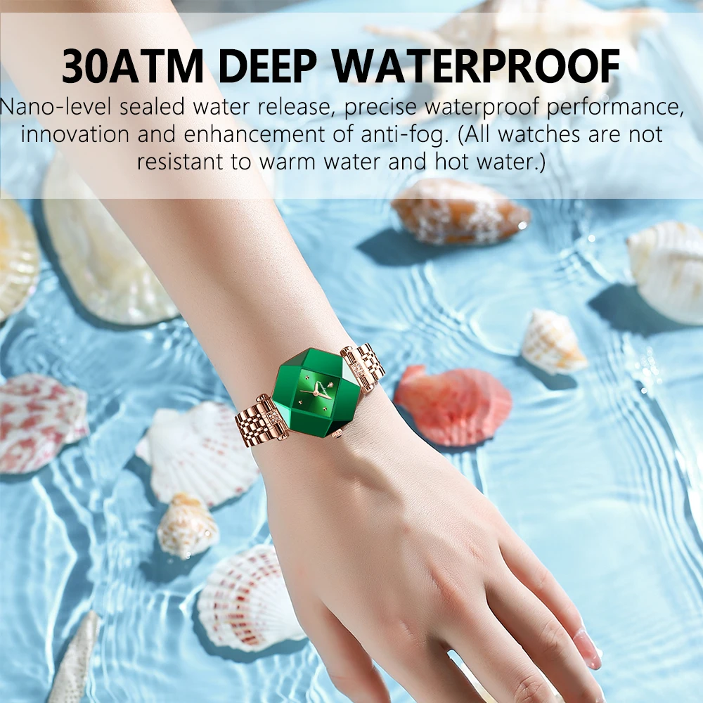 Elegant Women's Wristwatch Luxury Brand Waterproof Stainless Steel Quartz Ladies Watches Free Shipping Relogio Feminino 2023 enlarge