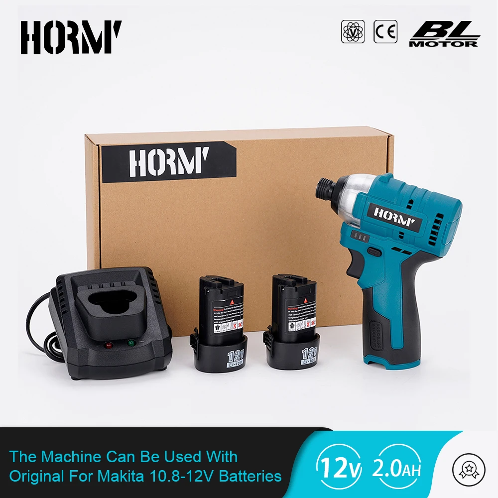 2000mAh for Makita Battery 12V 120Nm Cordless Electric Screw