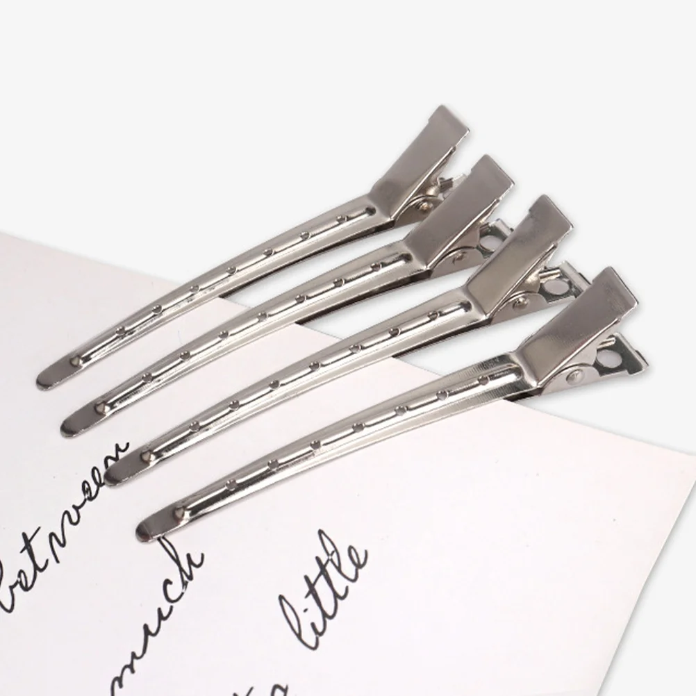 

12 Pcs Hair Clip Hairdresser Clips Duck Bill Barber Grips Dedicated Salon Accessories
