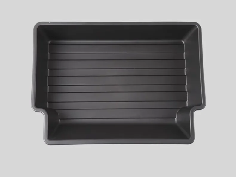 Для VW Atlas Teramont 2017-2021 автомобильный ящик для хранения под сиденьем фетровая ткань