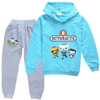 octonauts childrens clothing sets pullover hoodie tracksuit cartoon anime boys girls clothes autumn kids hoodies pants suit