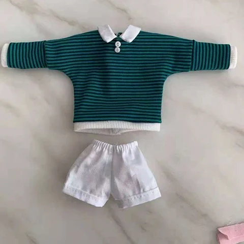 Комплект футболки и брюк для куклы Bjd 1/6