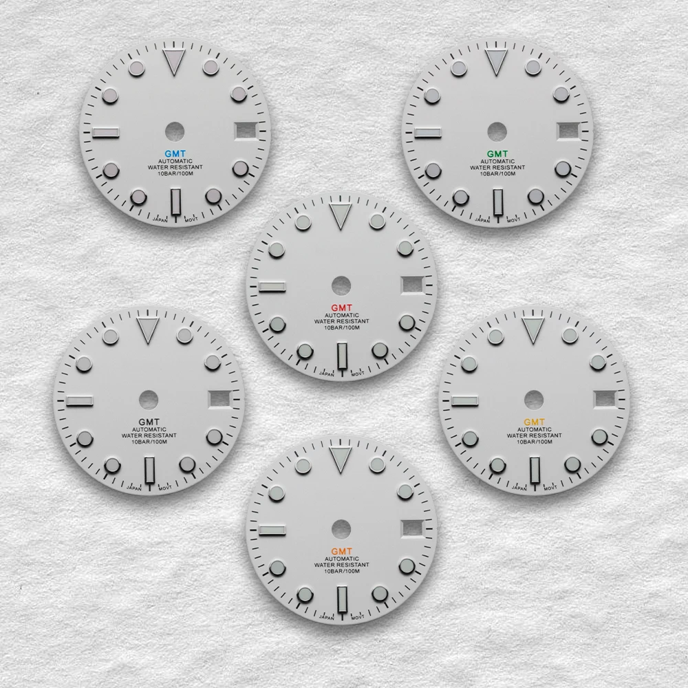 Циферблат с логотипом S 28 5 мм подходит для часов NH34 автоматическим механизмом