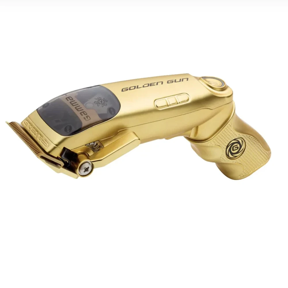 

Professional Hair Clipers , Golden Gun Hair Cutter Cordless ，High Power Beard Trimmer with 9v Magnetic Microchipped Motor