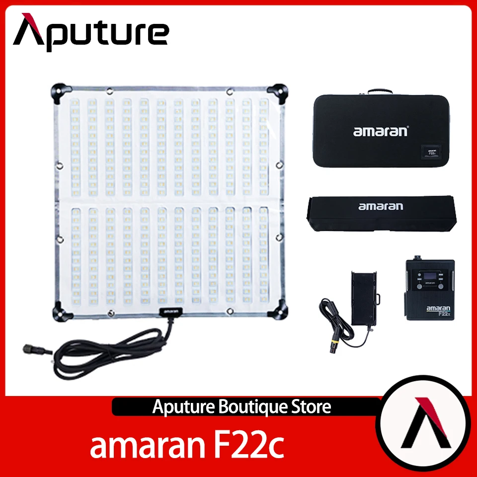 

Aputure Amaran F22c F22x 200w RGBww Bi-color Flexible LED Video Light Built-in 9lighting Effect for Photography Studio