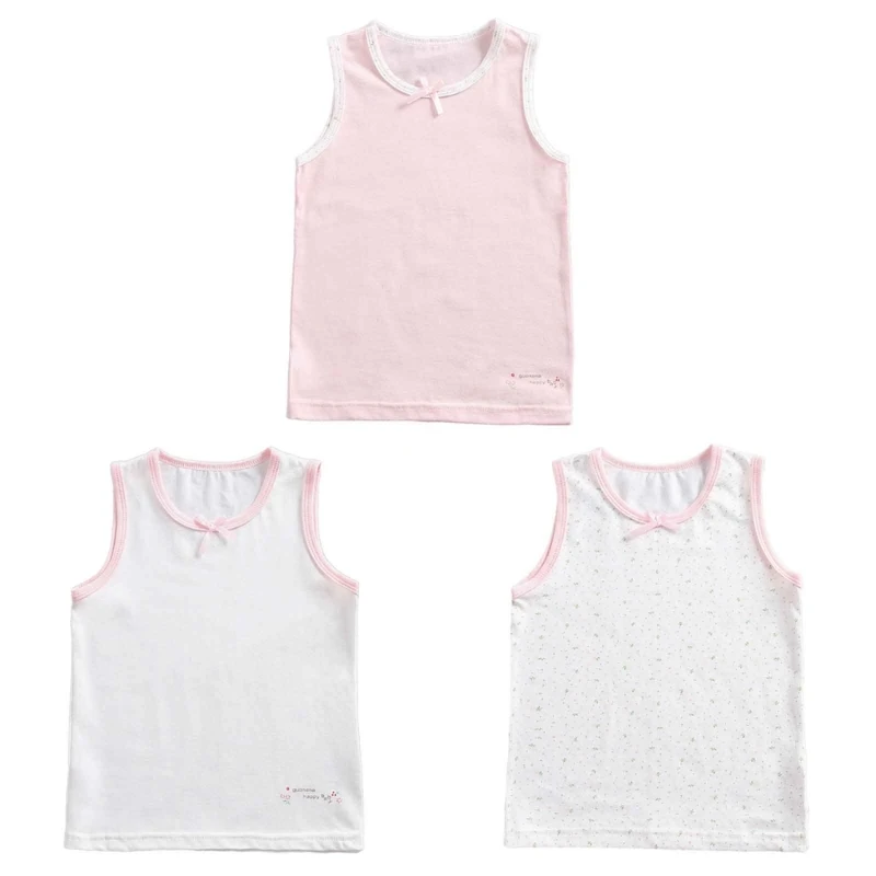 

Солнцезащитные топы для малышей 3-8 лет, красивые топы для девочек, жилет, удобные хлопковые майки