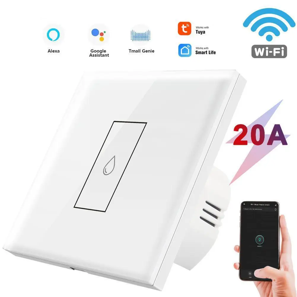 

Переключатель водонагревателя с Wi-Fi и голосовым управлением