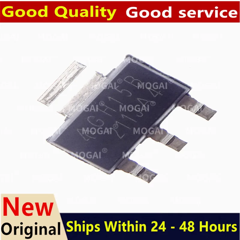 (10 шт.) 100% новый AZ1117CH-ADJTRG1 AZ1117CH GH15B sot223