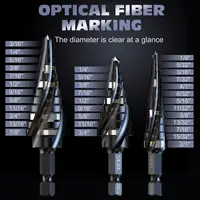 Кобальтовые ступенчатые сверла с винтовой канавкой#5