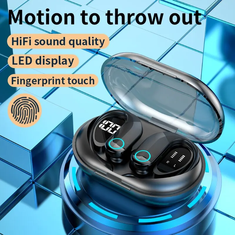

TWS-наушники G37 с поддержкой Bluetooth 5,3 и микрофоном