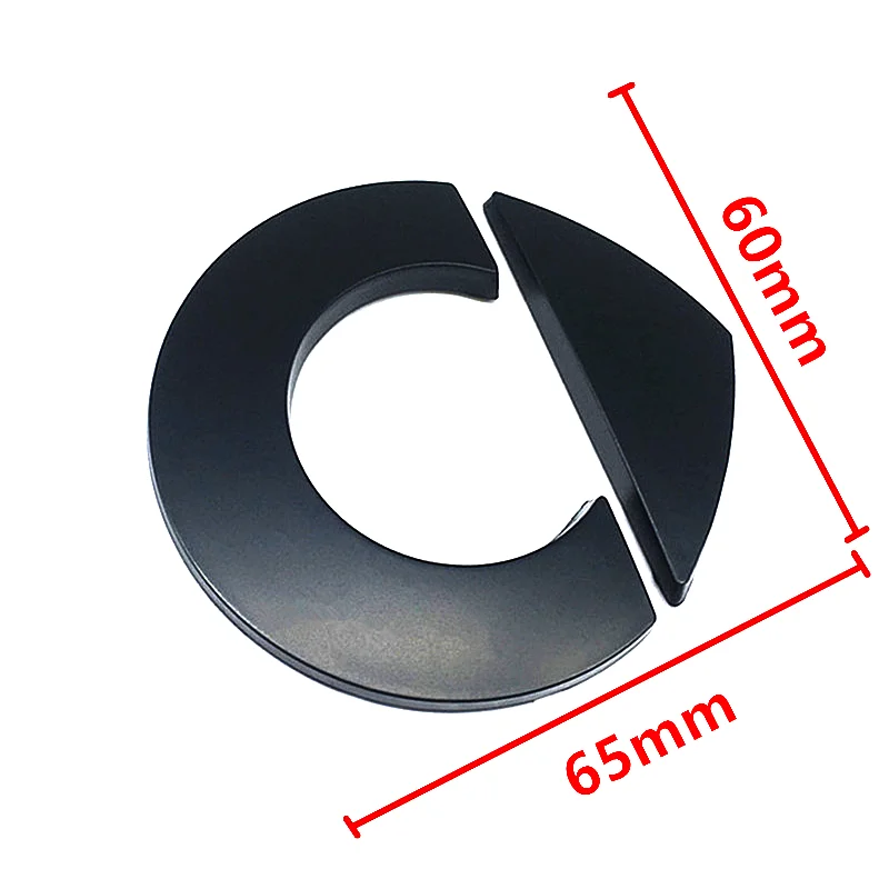 3D ABS серебристый черный автомобильный капот передний задний багажник знак