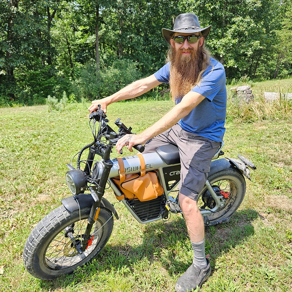 Coswheel CT20S Электрический велосипед Горный мопед Ebike 20-дюймовая толстая шина 2000 Вт 60
