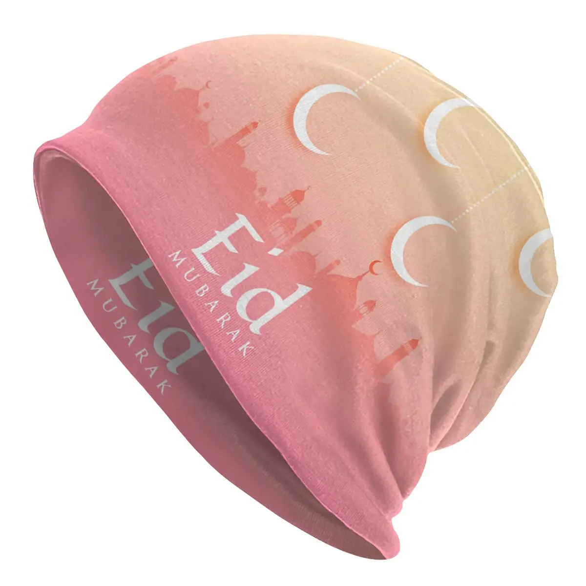 

Eid Ul Fitr Ramadan Beanies Caps For Men Women Unisex Outdoor Winter Warm Knit Hat Adult Kareem Mubarak Muslim Bonnet Hats