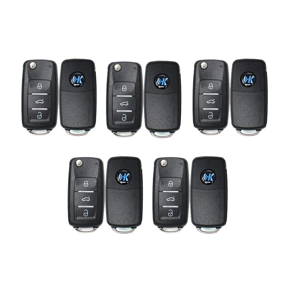 

5Pcs/Lot KEYDIY B08-3 B Series 3 Button Universal KD Remote Car Key for KD900 KD900+ URG200 KD-X2 Mini VW Style