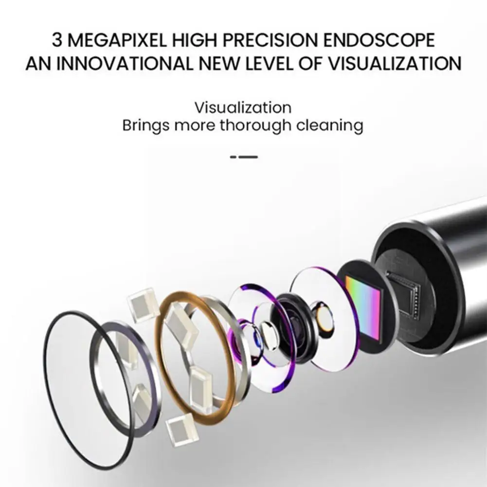 

Visual Ear Sticks Endoscope 300w High Precision Earpick Mini Ear Care Otoscope Camera Cleaner A7c3