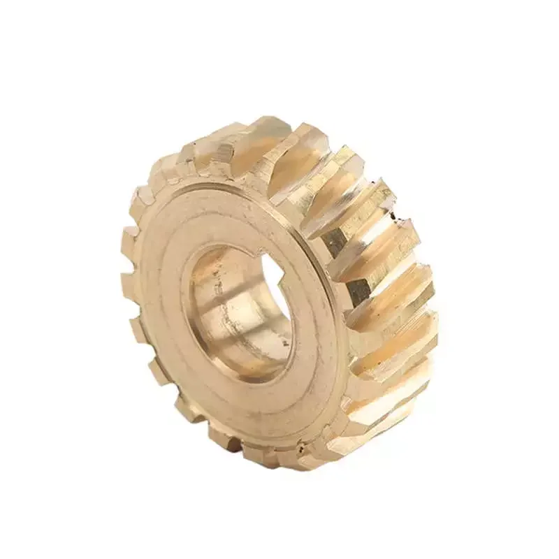 

20 Teeth Worm Gear OD 1 7/8in Wearproof ID 3/4in Width 5/8 in Long Durability Keyway 3/16in 917‑0528A for Snow Throwers