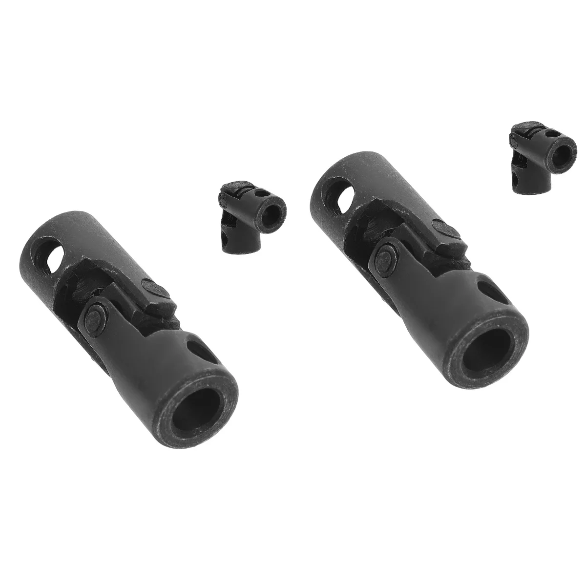 

2 Count Vientiane Connector Small Motor Remote Control Car 45 # Steel Mini Cars