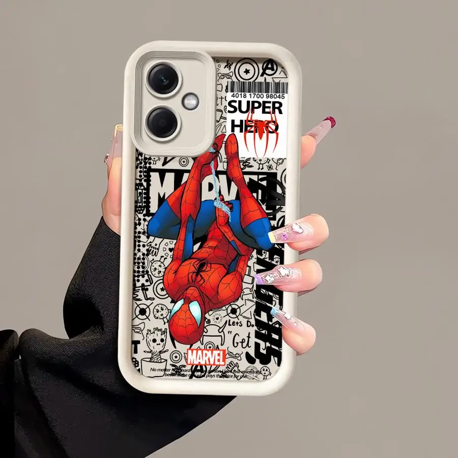 Чехол для телефона Xiaomi Poco X3 Pro C61 C50 X3NFC Redmi 12C 13 A2 Plus 12 13C противоударный чехол Funda Marvel