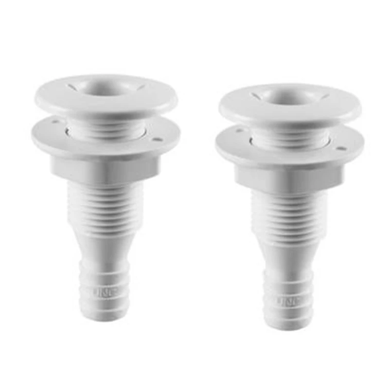 

Nylon Thru Hull Bilge Fitting For Bilge Pump Aerator Hose Of Boat Marine Yacht Sail RV Camper Truck 3/4
