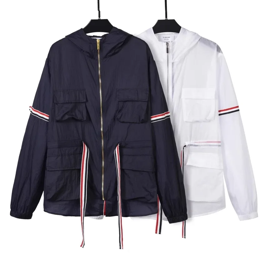  Лента с двойными рукавами и карманами. Защитная одежда от солнца. Мужская