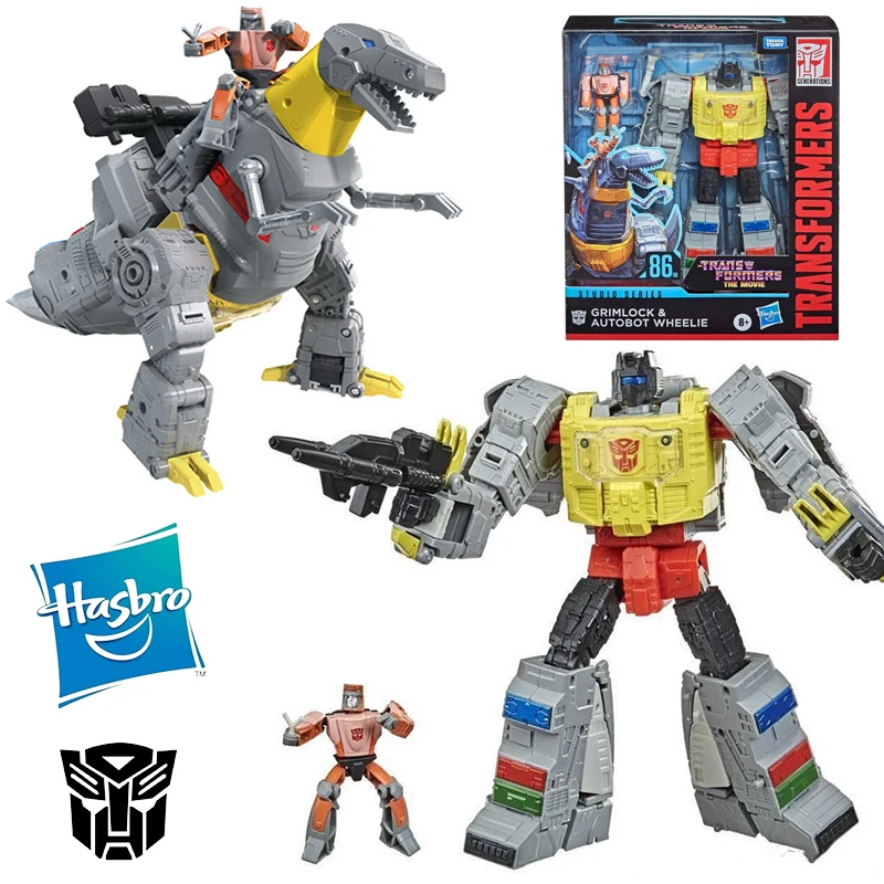 

Hasbro Transformers The Movie Studio Series SS86 06 Grimlock Wheelie 25Cm Leader Class Original Action Figure Toy Gift Collect