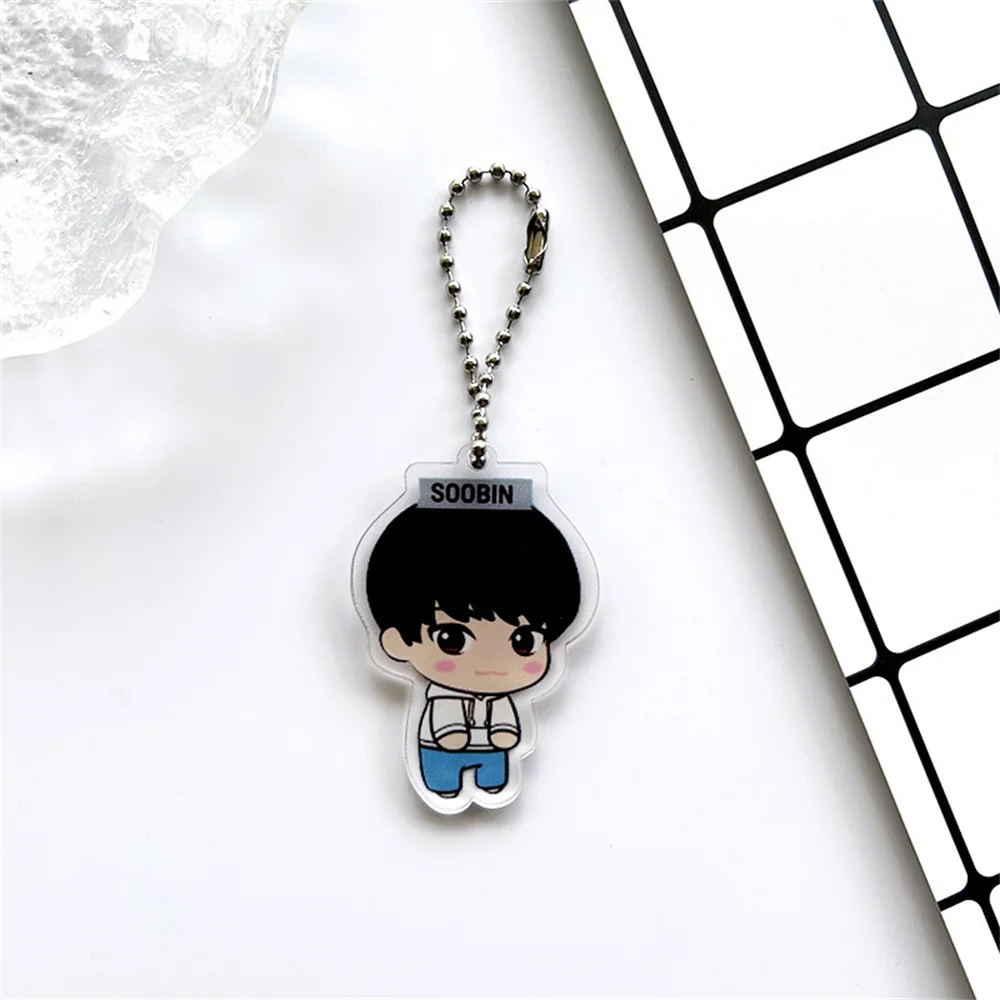 6 шт./набор брелок для ключей Yeonjun Beomgyu HUENINGKAI