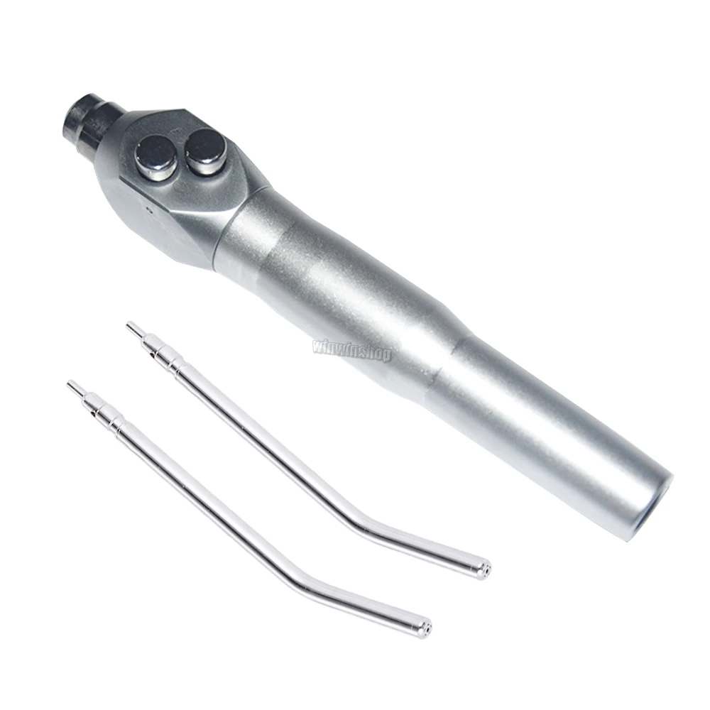 

1Set 3 Way Syringe Handpiece Dental Air Water Spray Triple Autoclavable With 2 Nozzles Dentist Equipment