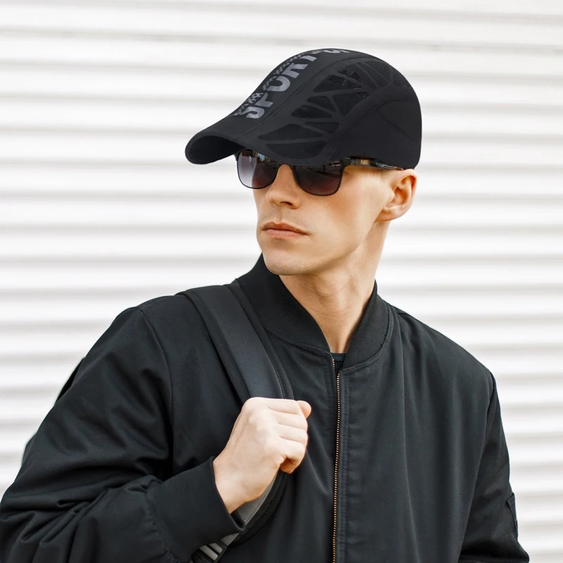 Летняя мужская и женская быстросохнущая бейсбольная кепка для гольфа вождения