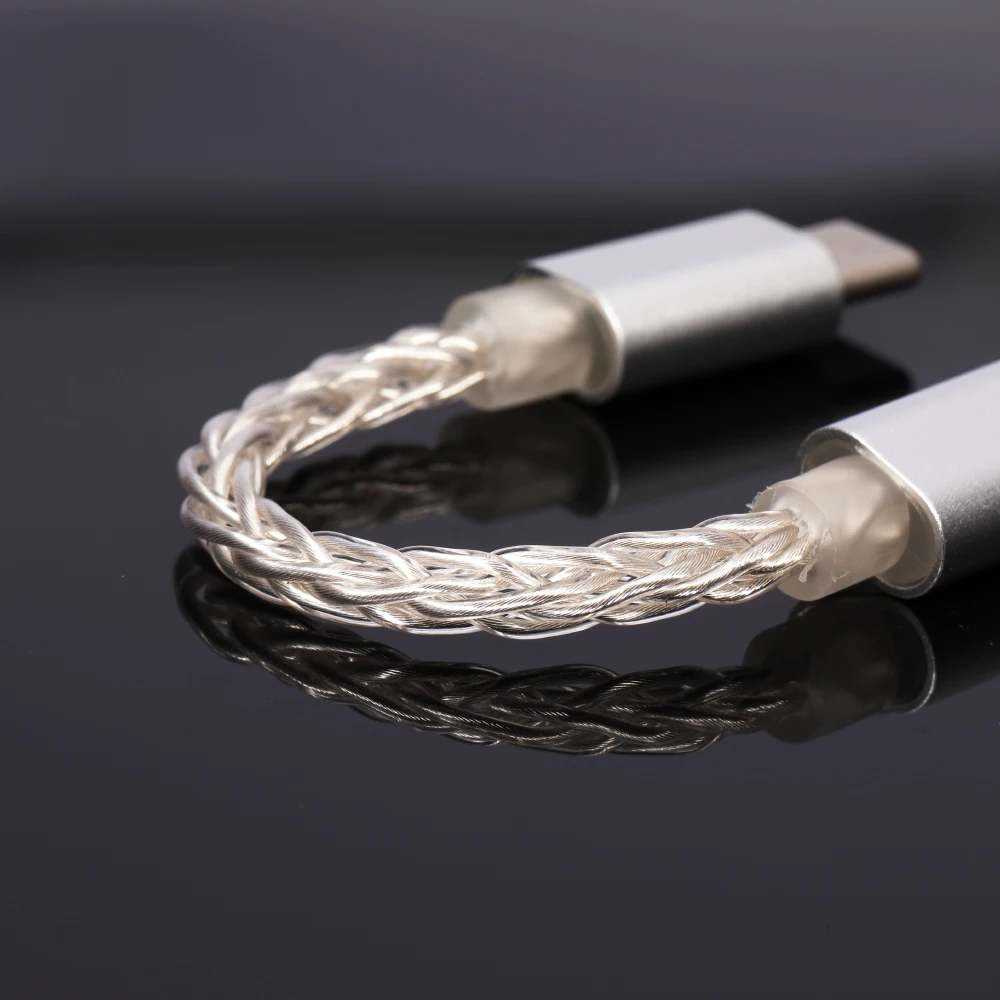 Фото Усилитель ЦАП типа C к типа C Аудиокабель OTG USB C HiFi Портативный усилитель №5