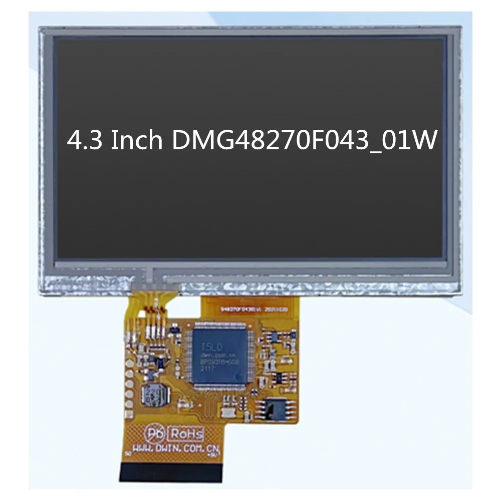 

Ультратонкий сенсорный ЖК-экран COF 4,3 дюйма со встроенным интеллектуальным последовательным интерфейсом DMG48270F043 _ 01W