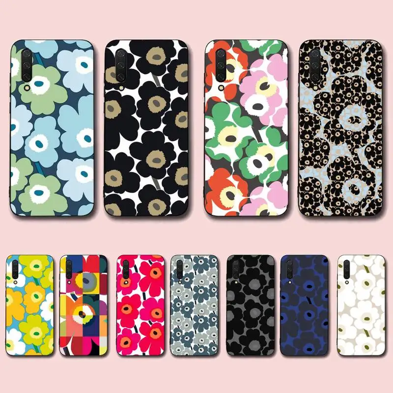 

Art Flowers Phone Case for Xiaomi mi 5 6 8 9 10 lite pro SE Mix 2s 3 F1 Max2 3