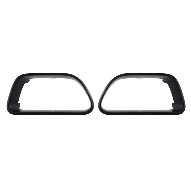 

1Pair Car Front Bumper Decorative Frame Angel Eyes Refit For Citroen C5 Aircross 9817829477 9817829377 Black Replacement