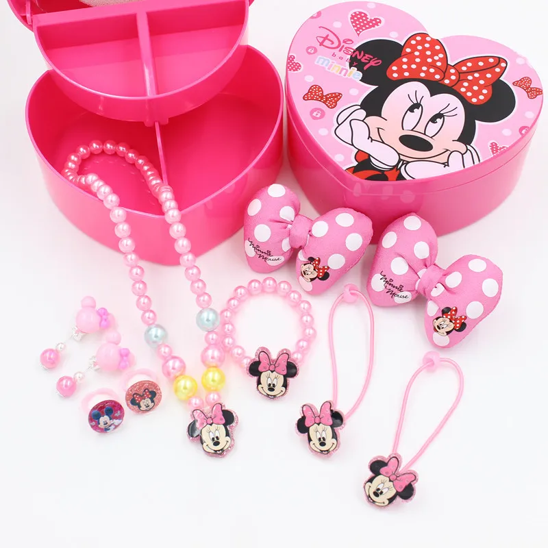 

Disney Frozen Minnie Mouse gift Bracelet Set Children's Cute Cartoon Party Supplies baby girl Birthday Party Gifts