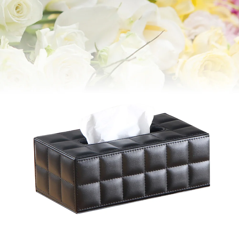 

Blue Cloth Napkins Napkin Box Holder Storage Box Napkin Dispenser Bamboo Car Tissue Box Toilet Tissue Box