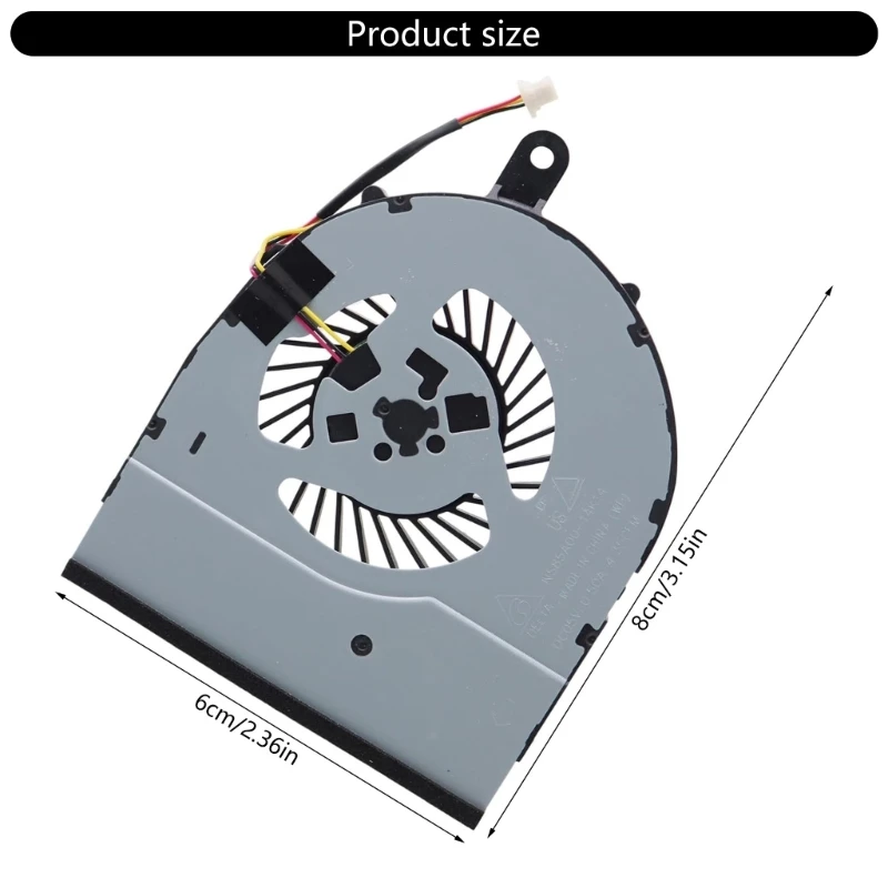 Сменный охлаждающий вентилятор процессора для ноутбуков рассеивание тепла 15 5551