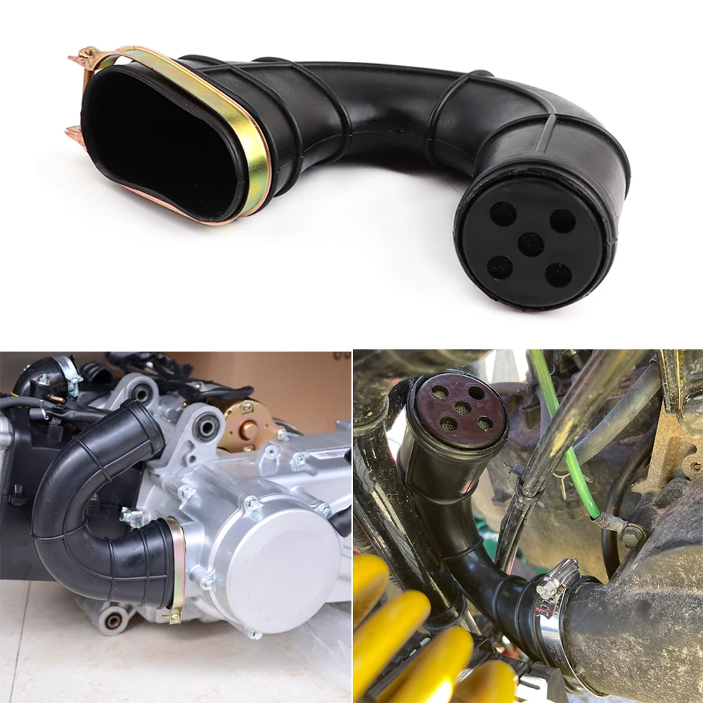 

Высокопроизводительный воздушный фильтр ATV Quad Dirt Bike Cyclone Tube для GY6 125cc 150cc 200cc ботинки воздухозаборника аксессуары для мотоциклов