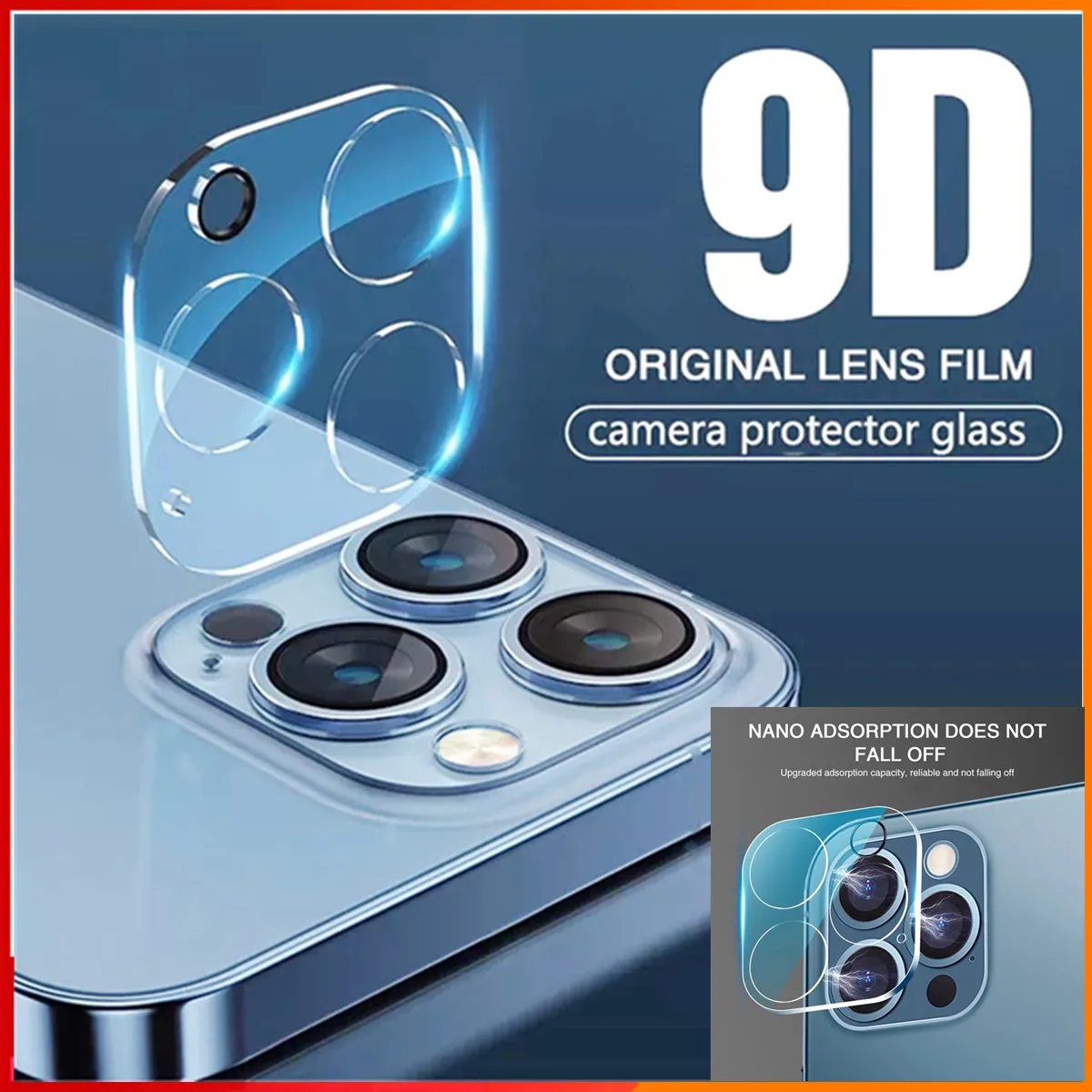 

Защитное стекло для задней камеры iPhone 13 12 Pro Max 13Mini