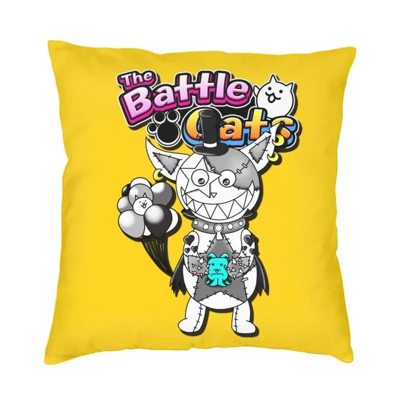 

Наволочка на подушку «Игра битва кошки», украшение для гостиной, модное украшение на подушку, квадратный наволочка на подушку для салона